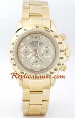 Rolex Replica Daytona Gold Diamond - 11