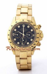 Rolex Replica Daytona Gold Diamond - 12