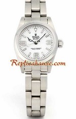 Rolex Explorer White Face Ladies