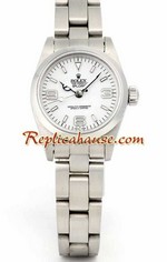 Rolex Explorer White Face Ladies