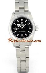 Rolex Explorer Black Face Ladies