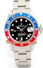 Rolex GMT Silver - Blue/Red Bezel 3