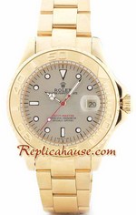 Rolex Yachtmaster Gold Face