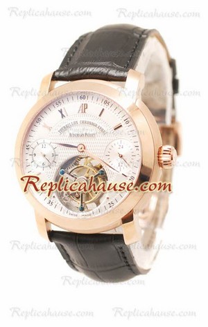 Audemars Piguet Classic Jules Tourbillon Chronograph Swiss Replica Watch 01