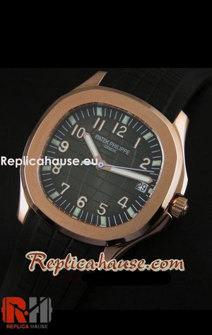 Patek Philippe Aquanaut Gold Swiss Replica Watch 19