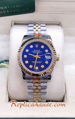 Rolex Datejust Blue Dial Jubilee 28MM Swiss Replica Watch 03