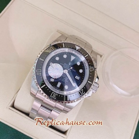 Rolex Deepsea Ceramic Black Dial 44mm Replica Watch 04