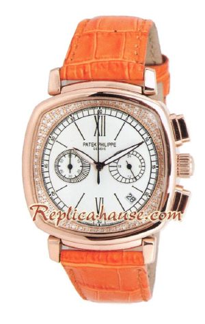 Patek Philippe Ladies Relojes First Chronograph Watch 04<font color=red>หมดชั่วคราว</font>