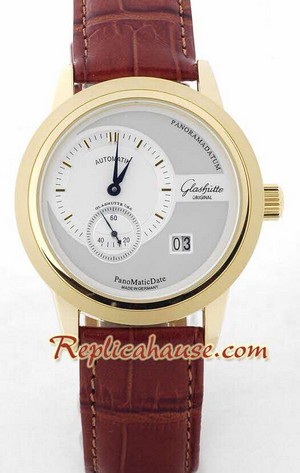 Glashuette PanoMaticDate Replica Watch - 3<font color=red>หมดชั่วคราว</font>
